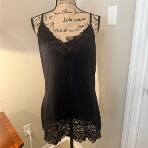 White House Black Market Black Camisole